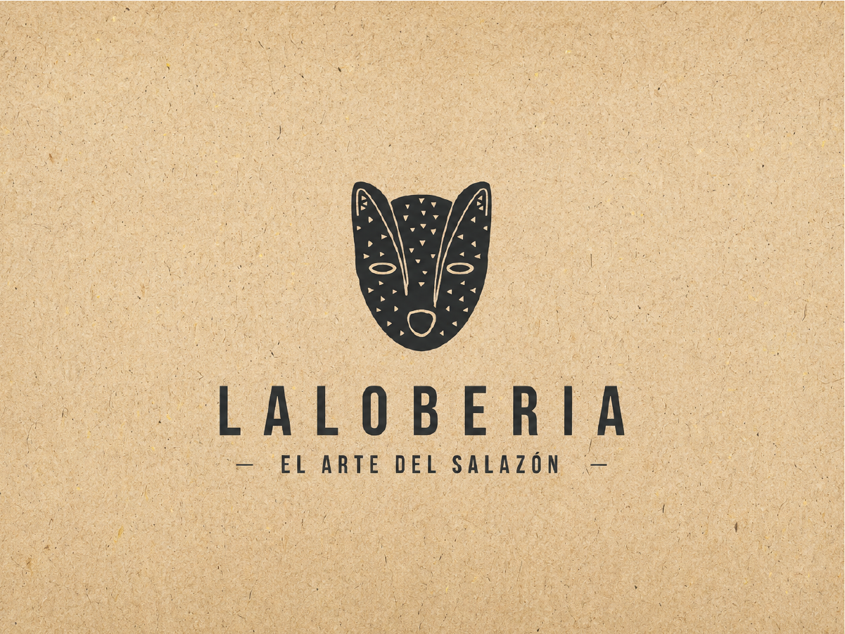 La Loberia — logo sobre kraft